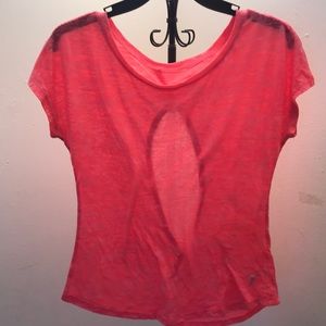 Pink old navy active shirt